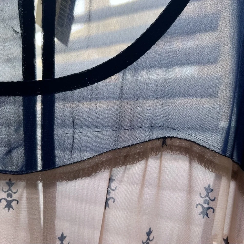 Solemio French Print Pleated Dress - Picture 4 of 4